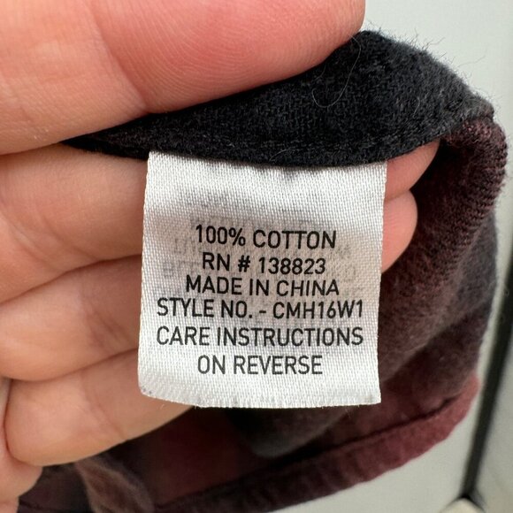 Cody James Men's flannel Plaid Print Long Sleeve Snap Work Shirt Men’s size XL m - Picture 6 of 9